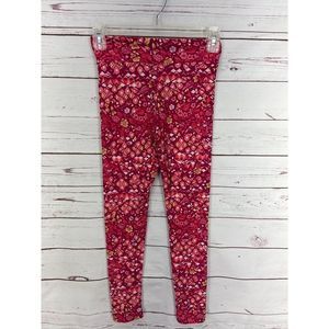 Lularoe Floral Leggings Size Tween Kaleidoscope Pattern These LEGGINGS Are As Co